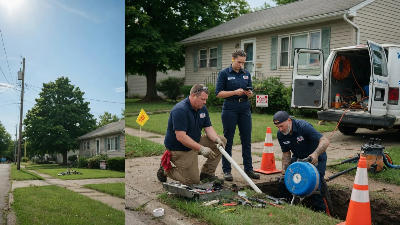 Sewer Line Repair in Burkettsville, OH near me